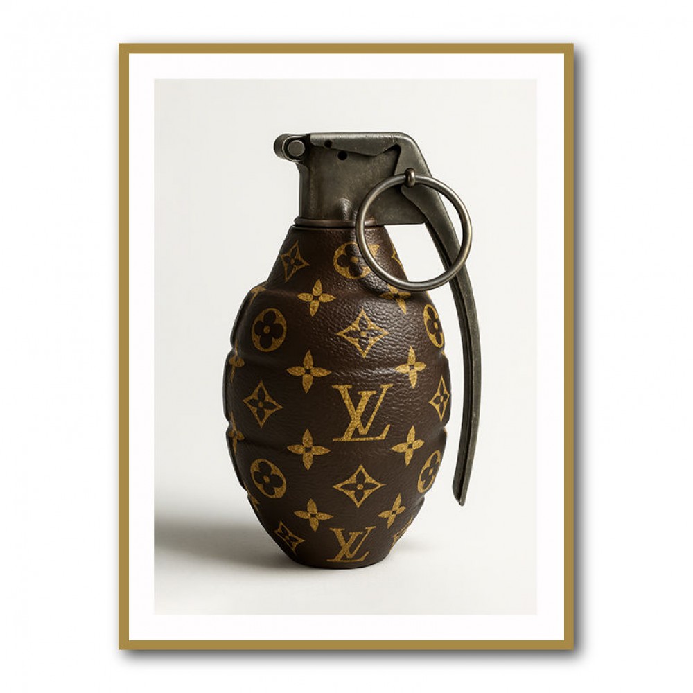 Louis Vuitton Fashion Inspired Grenade 1 Wall Art